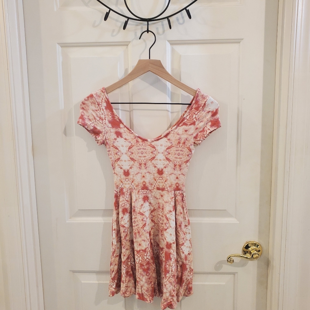 One Clothing : tie dye skater dress. Size XS.